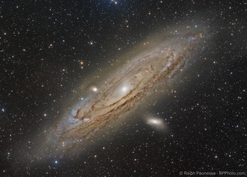 Andromeda Galaxy (M31) in LRGB
